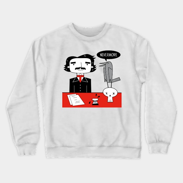 Nevermore Crewneck Sweatshirt by Andy McNally